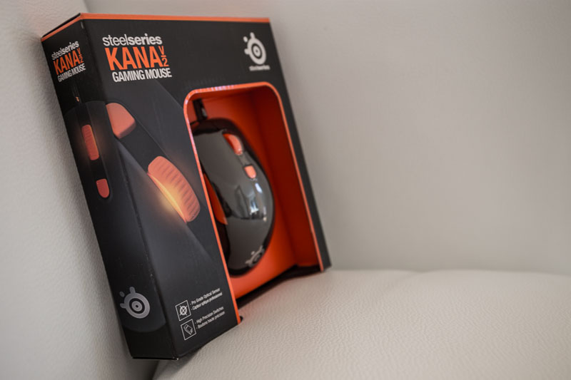 steelseries kana test box